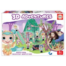 Пъзел Educa 3D Приключение в гората 18229