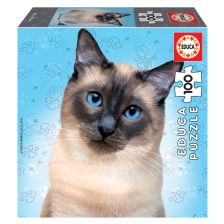 Пъзел Educa Сиамска котка 100ч. 18806