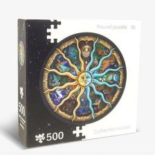 Пъзел кръг Raya Toys Зодиакални знаци 500 ч.