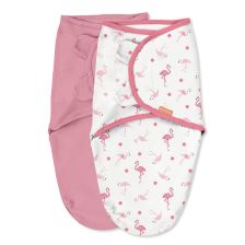 Бебешки спални чувалчета Summer Infant SwaddleMe Original Flamingo, 2 бр., 0-3 м.