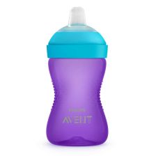 Неразливаща се чаша Philips AVENT с мек накрайник 300 мл.