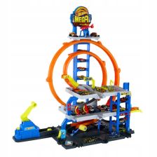 Писта Mattel Hot Wheels City Mega Loop Garage, JBM74