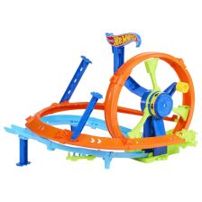 Писта Mattel Hot Wheels Rapid Launch & Loop, с една кола