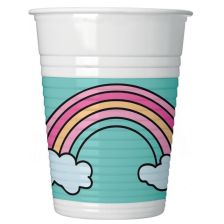 Пластмасови чашки Procos Magic Party 200 мл 8 бр.