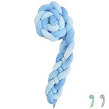 Плетен плюшен обиколник за кошара Kikka Boo 4 Плитки, 180 см.