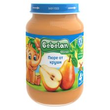Плодово пюре Bebelan Puree Круши 4+м 190гр.
