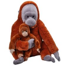 Плюшена играчка Wild Republic Орангутан мама и и бебе 24718 76 см.