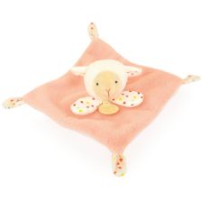 Плюшена играчка за гушкане Doudou Les Rikikis овца 19 см, DC4156