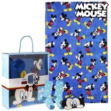 Подаръчен комплект Cerda Mickey Mouse, одеяло, чорапи и маска за сън 2200003376