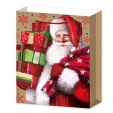 Подаръчна торбичка Raya Toys Дядо Коледа, 40 см.