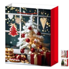 Подаръчна торбичка Raya Toys Коледна Елха, 23 см