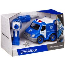 Полицейски бус Raya Toys за сглобяване City Police
