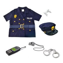 Полицейски комплект Raya Toys 6 части