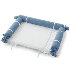 Повивалник текстилен Italbaby MUSLIN Blue Sky