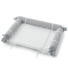 Повивалник текстилен Italbaby MUSLIN Grey Cloud