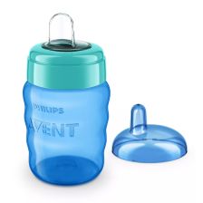 Преходна чаша Philips AVENT с мек накрайник 260 мл. момче