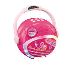 Преносима Bluetooth караоке машина Raya Toys Smart Singer, с 2 микрофона