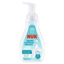 Препарат за почистване на бебешки съдове и аксесоари NUK, с дозатор, 380 мл.