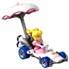 Детска кола за игра Mattel Hot Wheels Mario Kart Princess Peach, 1:64