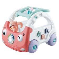 Проходилка и играчка за бутане Kikka Boo Drive & Play Pink