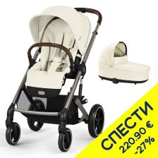 Бебешка количка 2 в 1 Cybex Balios S Lux 2025 + кош Cot S Lux, Пакет с отстъпка №216