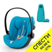 Стол за кола Cybex Cloud G i-Size Plus, 40 – 87 см + Чувалче за стол за кола Snogga Mini, Пакет с отстъпка №228