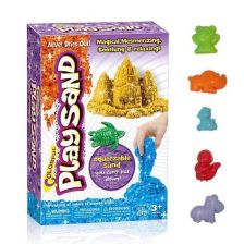 Кинетичен пясък Raya Toys PlaySand, с 5 формички животни