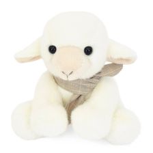 Плюшено агънце с шал Doudou Histoire d'Ours, HO3284, 18 см.