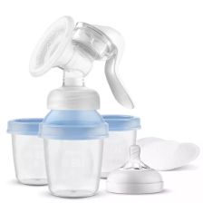 Ръчна помпа за кърма Philips AVENT Natural Motion с контейнери VIA