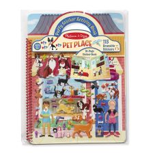 Книжка стикери Melissa and Doug Домашни любимци 19429