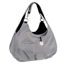 Чанта за бебешка количка Lassig Gold Label Shoulder Metallik Silver LSB174139