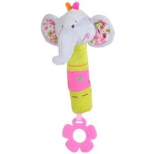 Бебешка плюшена играчка слонче Babyono 1193