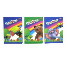 Тетрадка А5 16л.цветни тесни редове Bambino Majewski