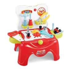 Детска работилница-столче Raya Toys Bocase, Червен