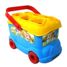 Детски камион сортер Raya Toys, Син