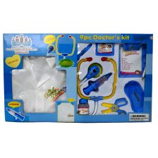 Докторски комплект с престилка Raya Toys Син