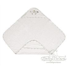 Хавлия с качулка Baby Matex Maxi Plus Birds 0216 02, Екрю