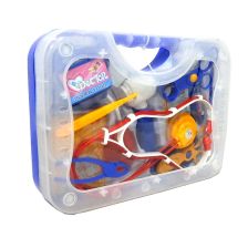 Докторски комплект в синьо куфарче Raya Toys