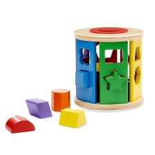 Дървен сортер ролка с форми Melissa and Doug 19041