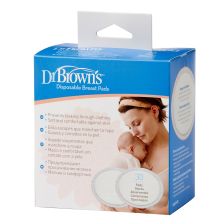Подплънки за кърмачки Dr.Brown's за еднократна  употреба 30 бр.