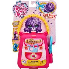 Игрален комплект за подстригване Moose Toys Scruff a Luvs Cutie Cuts Кученце в чантичка с аксесоари