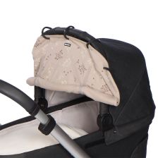 Универсален сенник за количка Dooky Romantic Leaves Beige