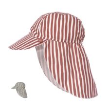 Слънцезащитна шапка Lassig Splash & Fun Stripes със задна периферия и козирка, 3-18 месеца