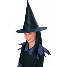 Шапка с коса Rubies Вещица, Черен