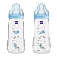 Шише MAM Easy Active Bottle 330 мл. 2 бр. Син