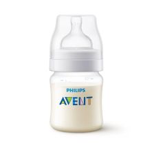 Бебешко шише за хранене Avent Anti-Colic, 0 м+, 125 мл., SCY100/01