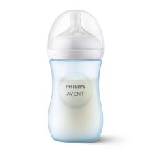 Бебешко шише за хранене Avent Natural Response 260 мл., 1+ месеца, Синьо SCY903/21