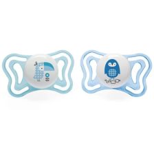 Залъгалка силикон 2-6 м. 2 бр Boy CHICCO 0359