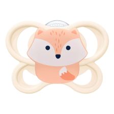 Силиконова залъгалка Nuk Perfect Match Air Fox, 0-6 м.