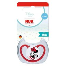 Силиконова залъгалка Nuk Perfect Match Air Мини Маус, 0-6 м.